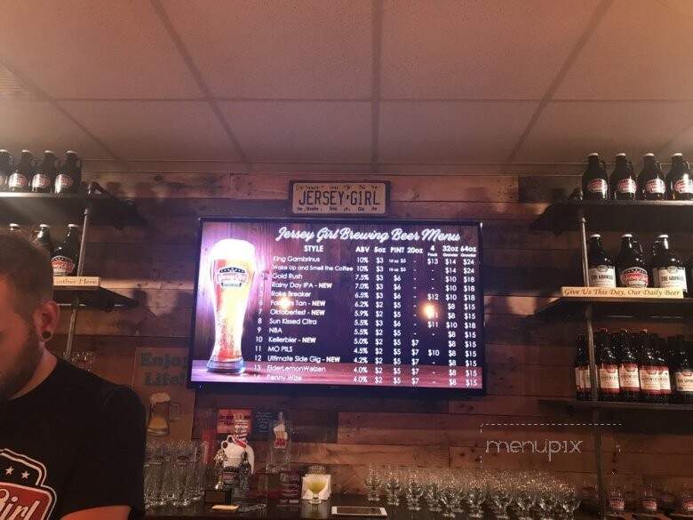 Jersey Girl Brewing - Hackettstown, NJ menu_pic