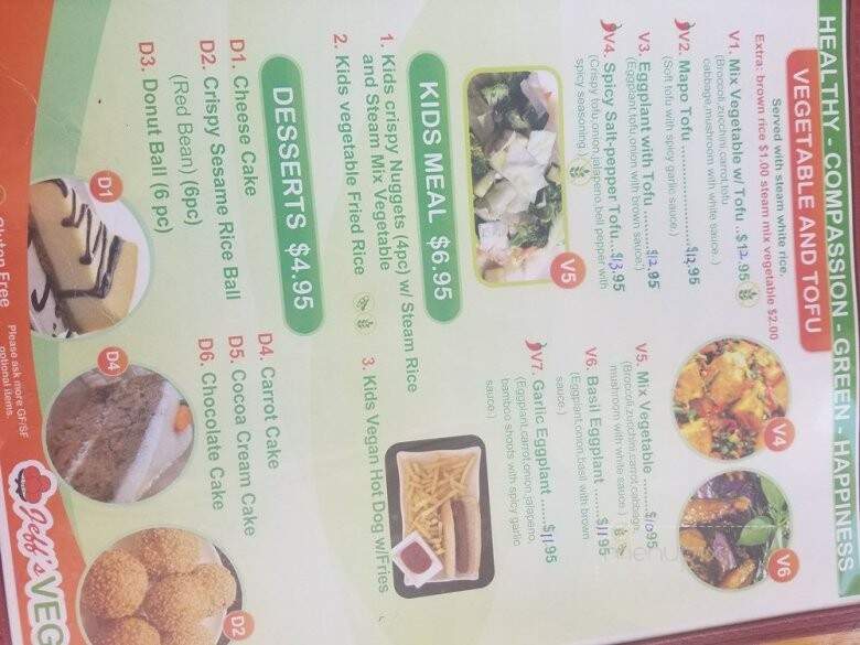 Jeff's Vegan - Frisco, TX menu_pic