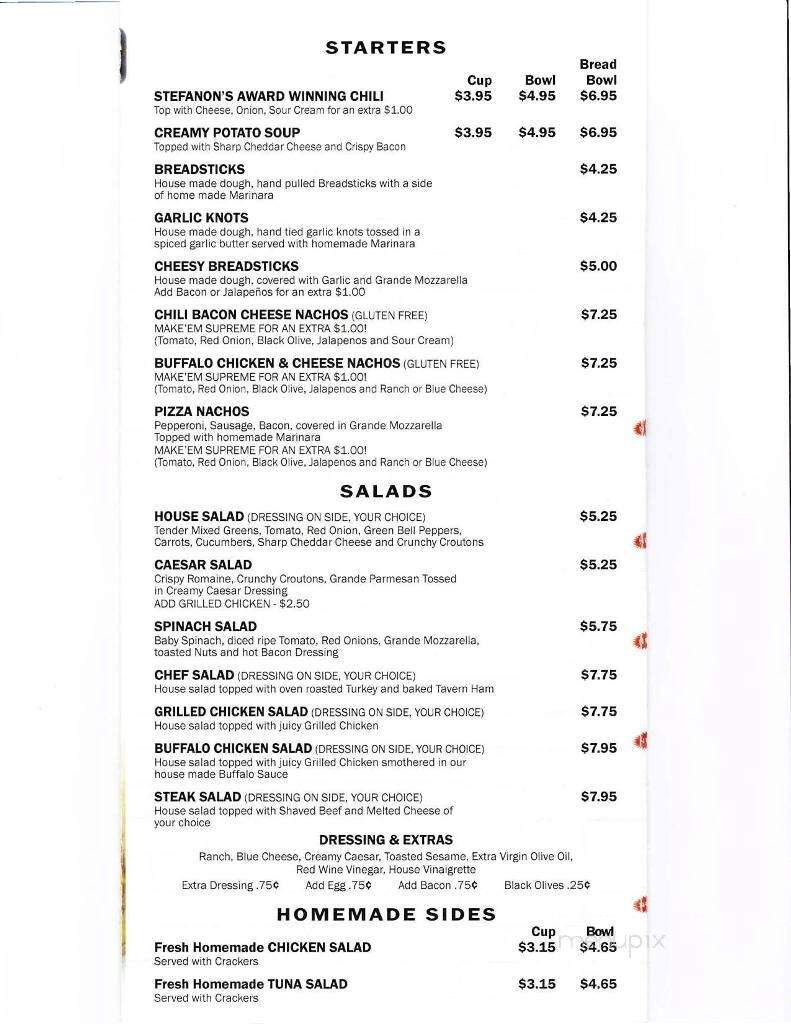 Burd's Nest Brewing Co. - Carlisle, PA menu_pic