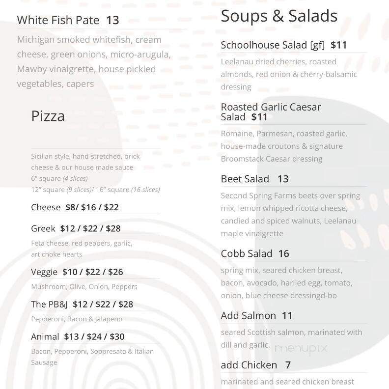 Broomstack Kitchen & Taphouse - Maple City, MI menu_pic