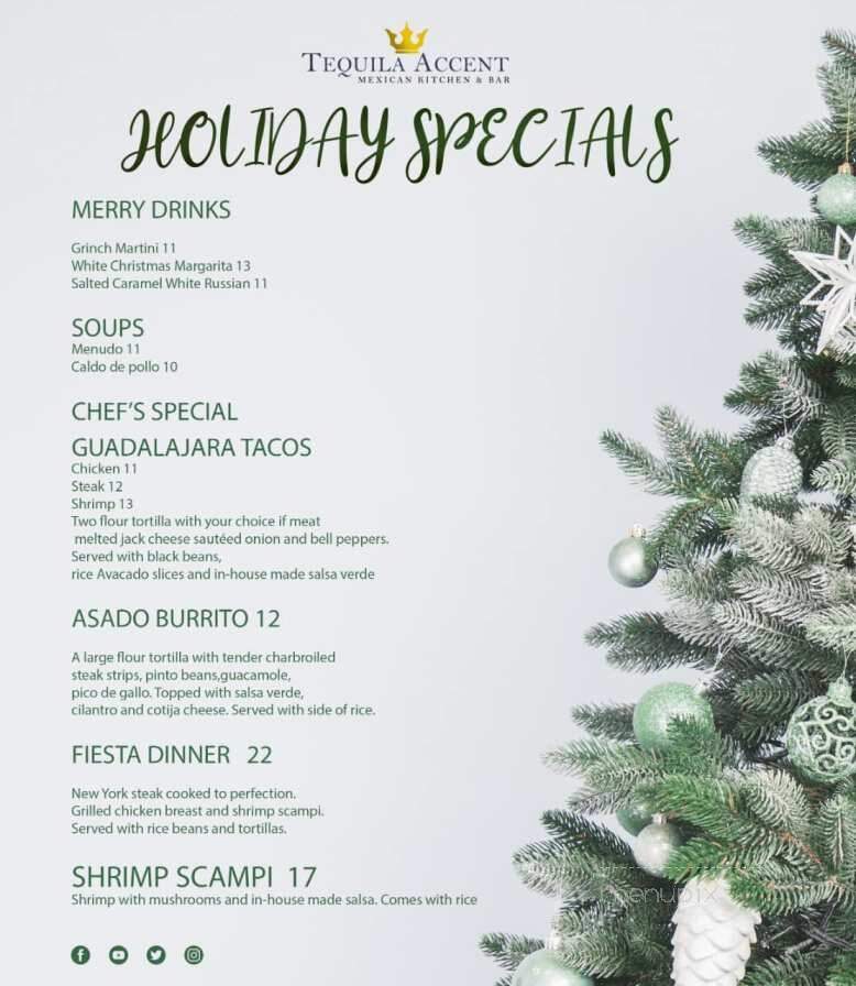 Tequila Accent - West Melbourne, FL menu_pic