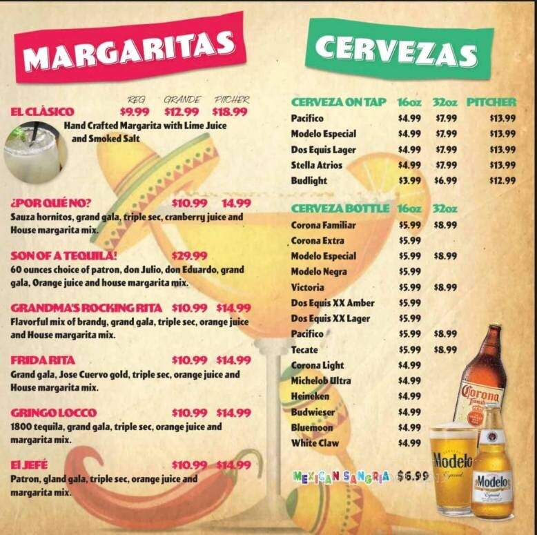 Tequila Accent - West Melbourne, FL menu_pic
