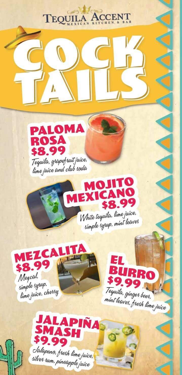 Tequila Accent - West Melbourne, FL menu_pic