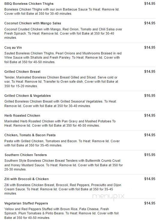 Pasta Vita - Darien, CT menu_pic