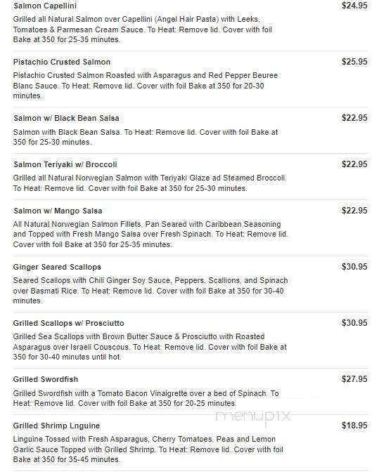Pasta Vita - Darien, CT menu_pic
