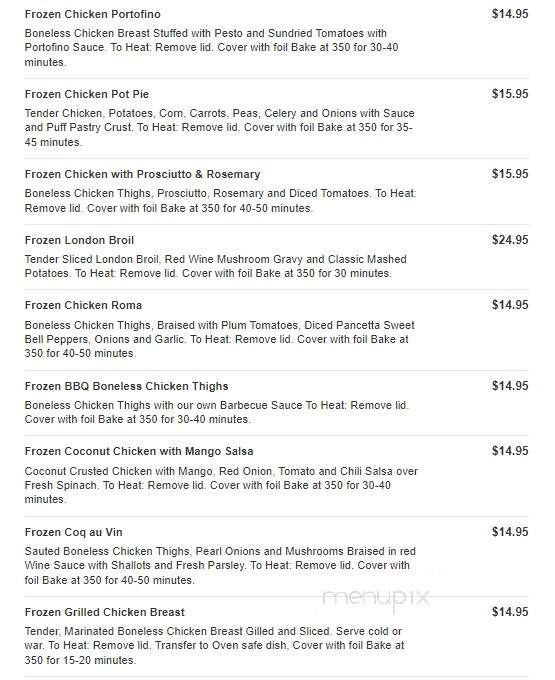 Pasta Vita - Darien, CT menu_pic