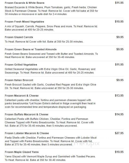 Pasta Vita - Darien, CT menu_pic