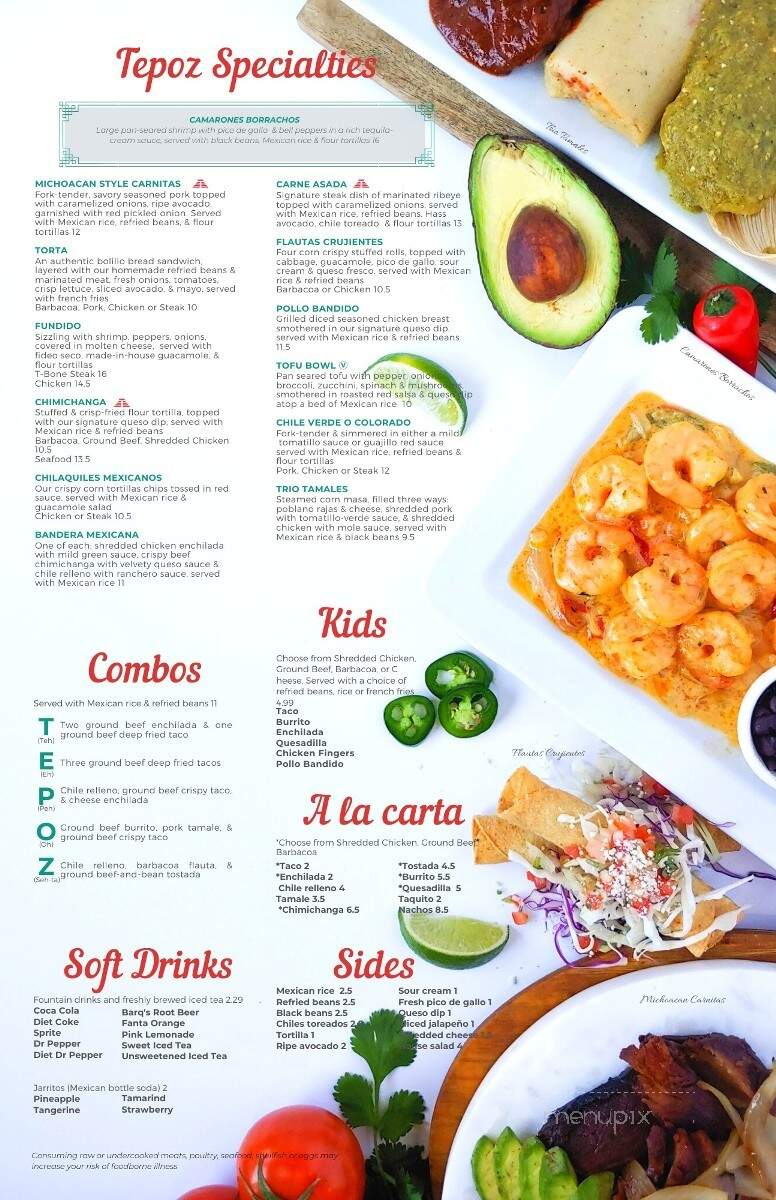 Tepoz Mexican Restaurant - Oak Grove, MO