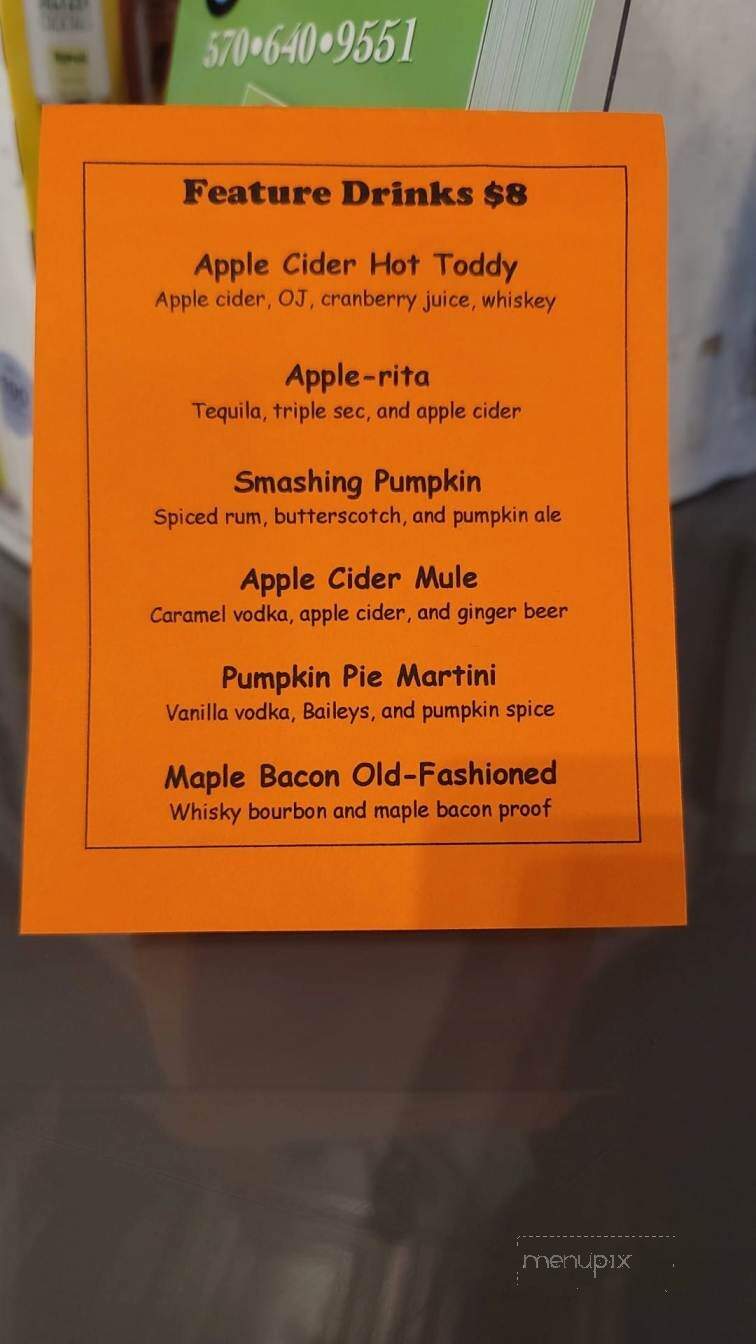 Brickyard Bistro - Pine Grove, PA menu_pic