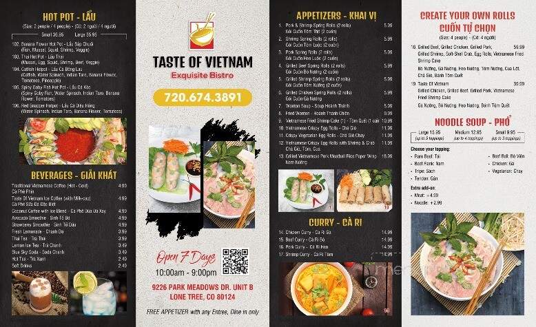 Taste of Vietnam - Lone Tree, CO
