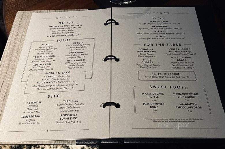 Prime Social - Kansas City, MO menu_pic