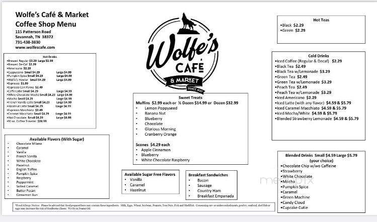 Wolfe's Cafe & Market - Savannah, TN