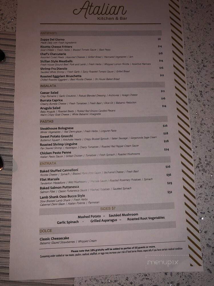 Atalian Kitchen & Bar - Atlanta, GA