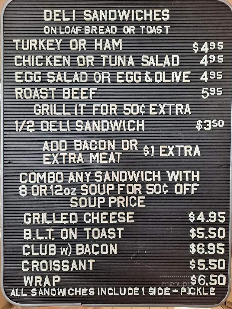 The Lunch Ladle Soups Salads & Sandwiches - Lancaster, PA menu_pic