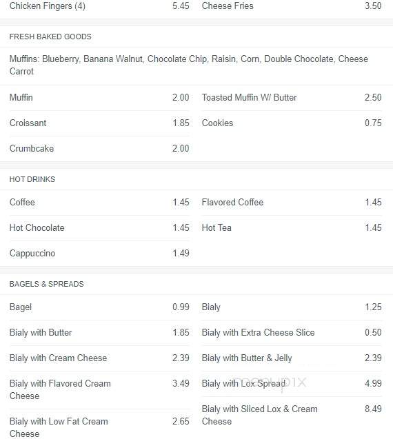 La Bagel Express - Edison, NJ menu_pic