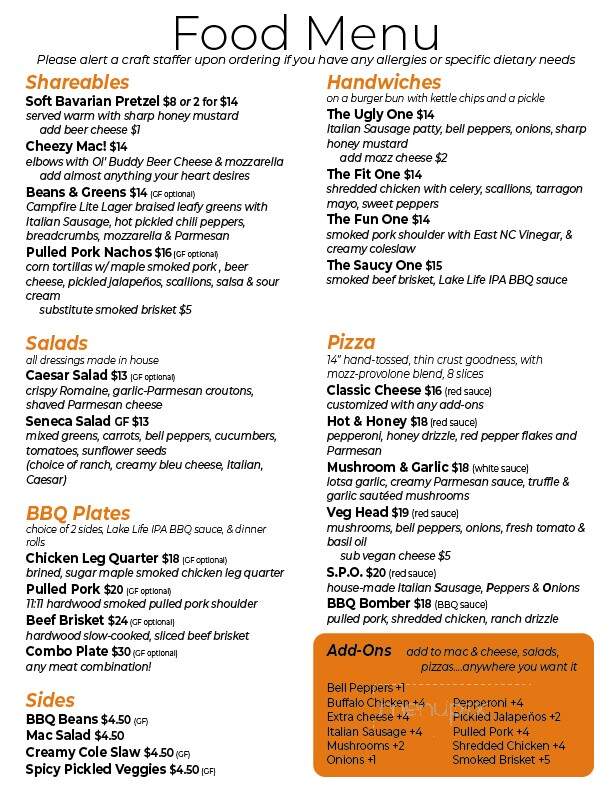 Grist Iron Brewing Company - Burdett, NY menu_pic
