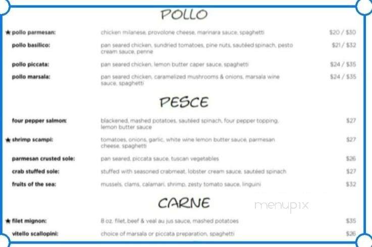 Ferrari's Little Italy - Cincinnati, OH menu_pic