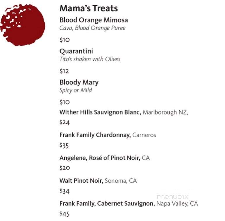 Mangia Mi - Danville, CA menu_pic