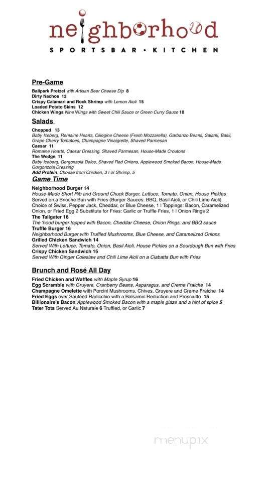Mangia Mi - Danville, CA menu_pic
