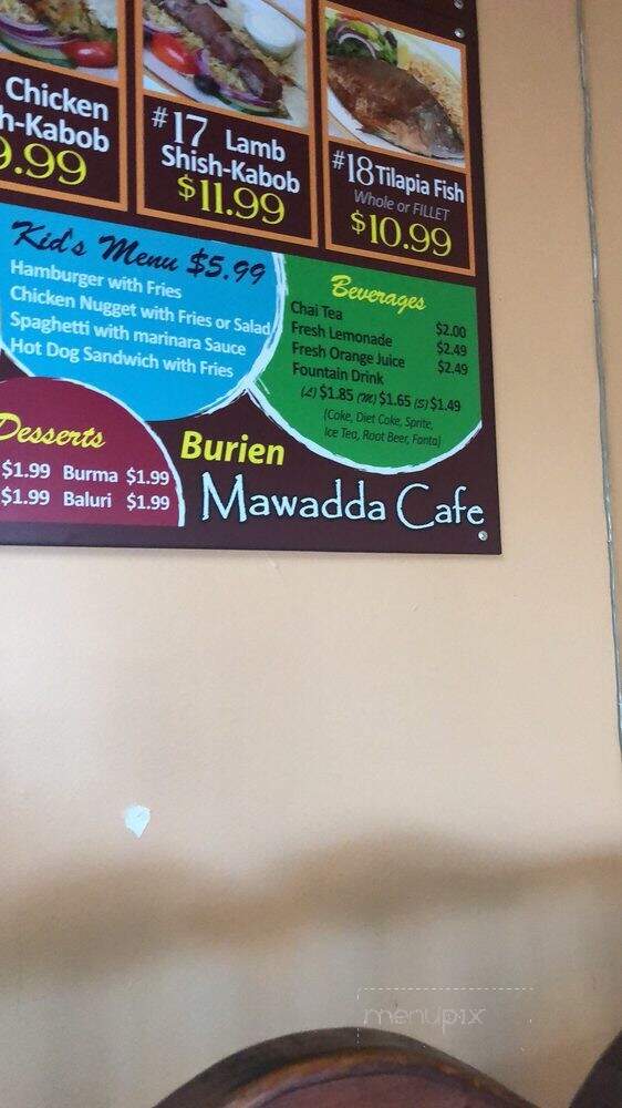Mawadda Cafe - Burien, WA