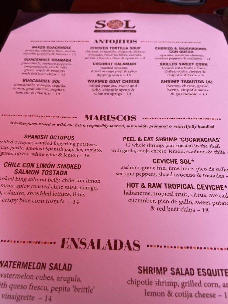 Sol Mexican Cocina - Scottsdale, AZ
