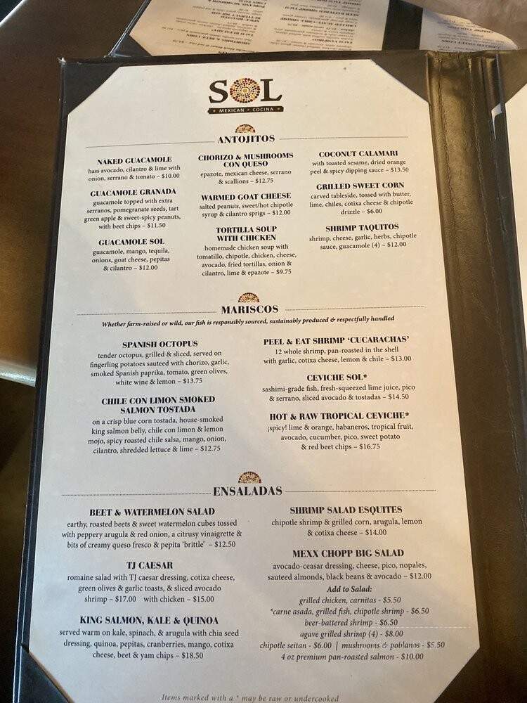 Sol Mexican Cocina - Scottsdale, AZ