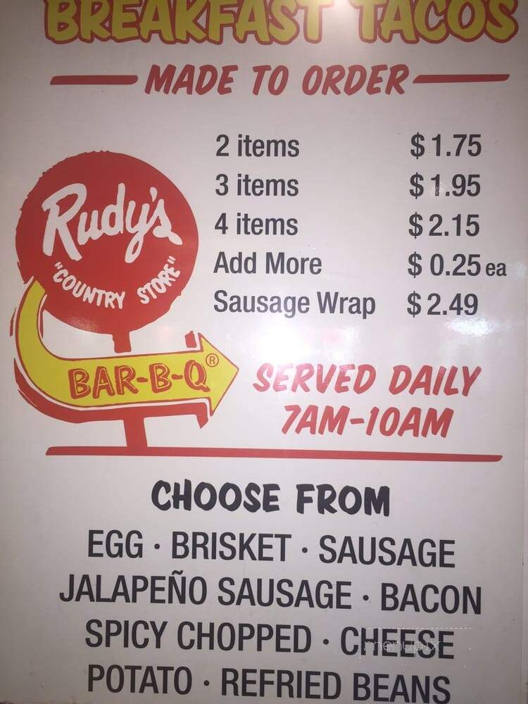 Rudy's Bar-B-Q - Chandler, AZ