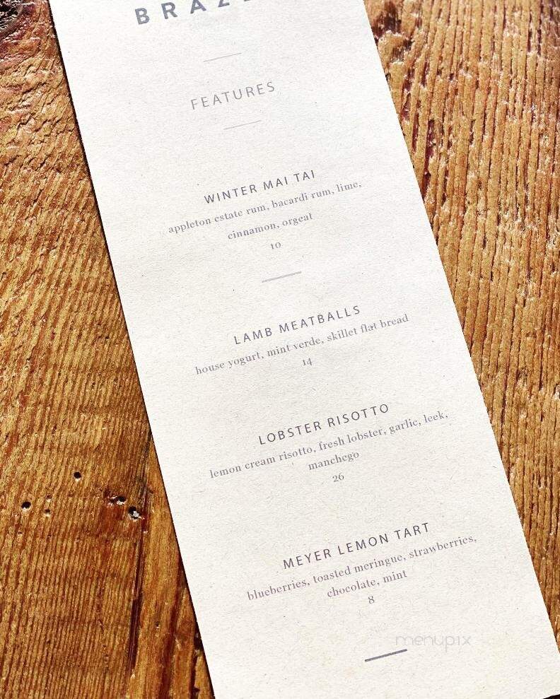 Brazen Open Kitchen - Dubuque, IA menu_pic