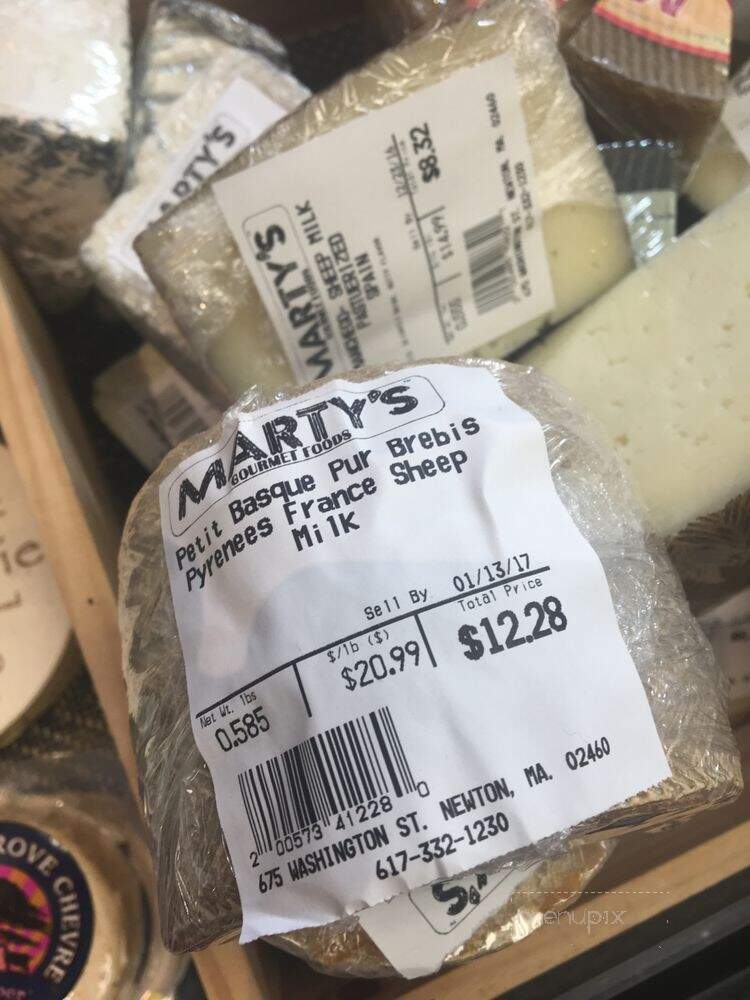 Marty's Liquors - Newton, MA menu_pic