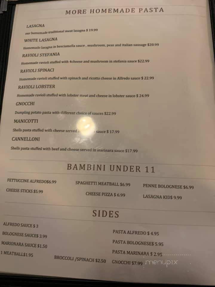 La Famiglia Italian Restaurant - Destin, FL menu_pic