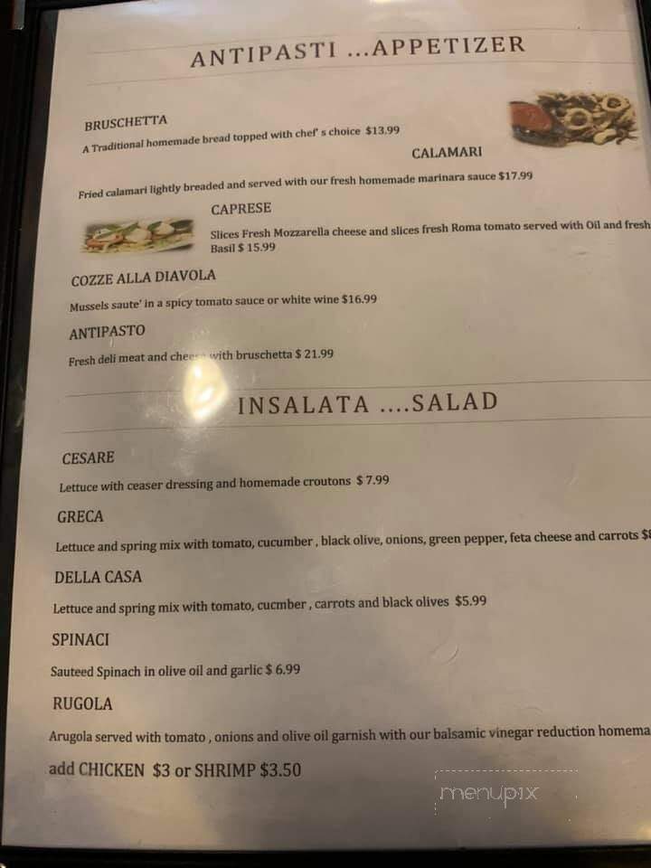 La Famiglia Italian Restaurant - Destin, FL menu_pic