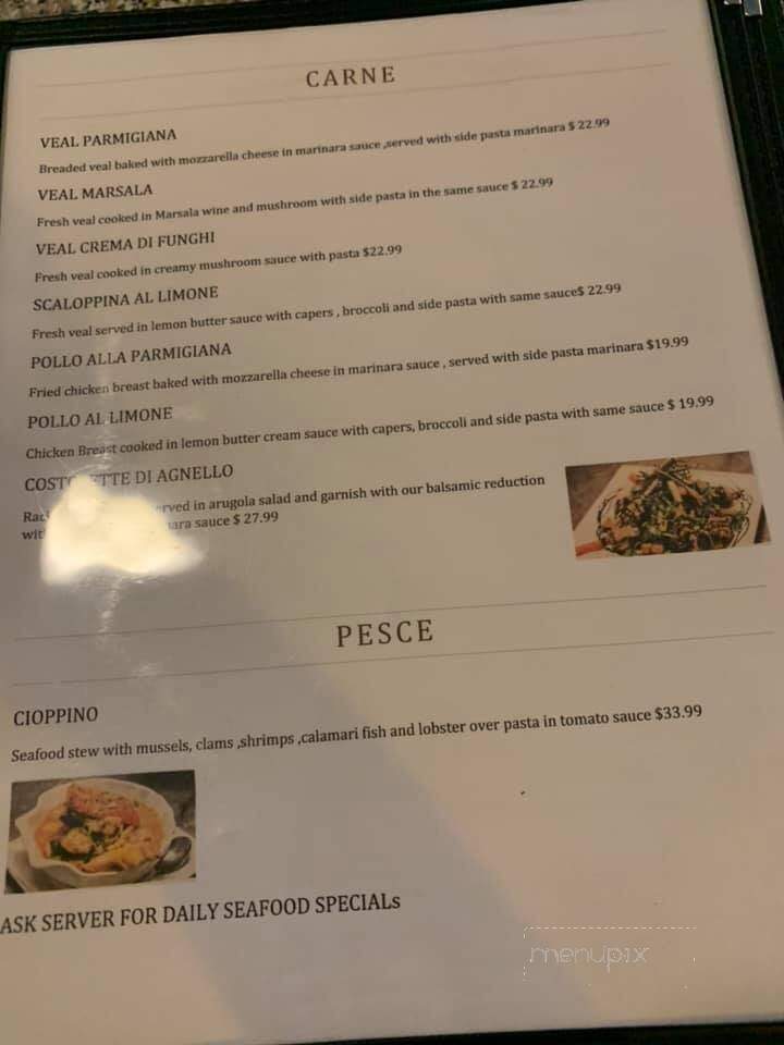 La Famiglia Italian Restaurant - Destin, FL menu_pic