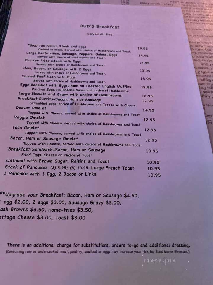 Bud's In Milton - Milton, WA menu_pic
