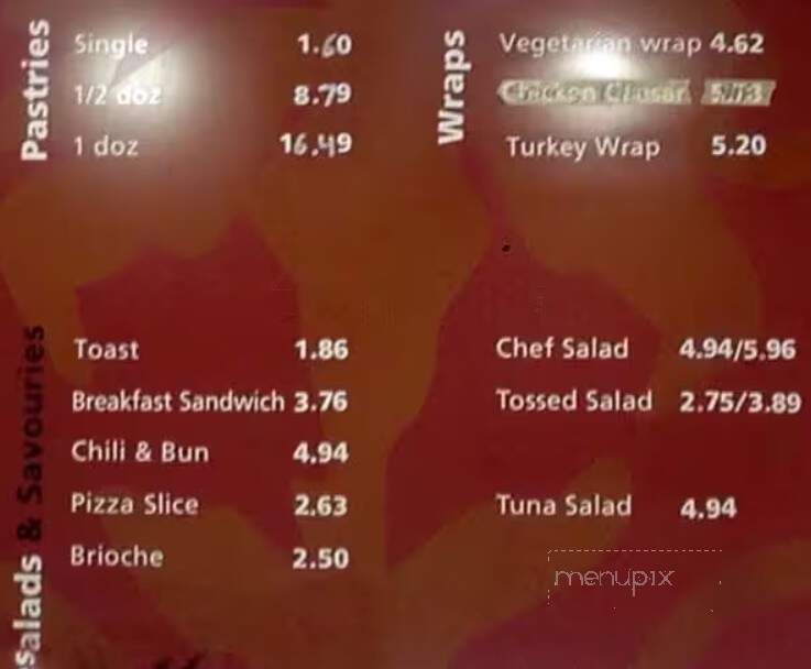 Veneto's Cake & Pastries - Surrey, BC menu_pic