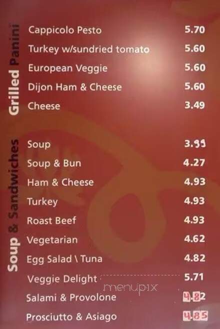 Veneto's Cake & Pastries - Surrey, BC menu_pic
