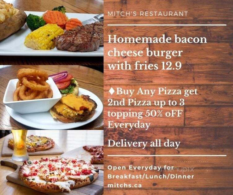 Mitch's Family Restaurant - Drayton Valley, AB menu_pic