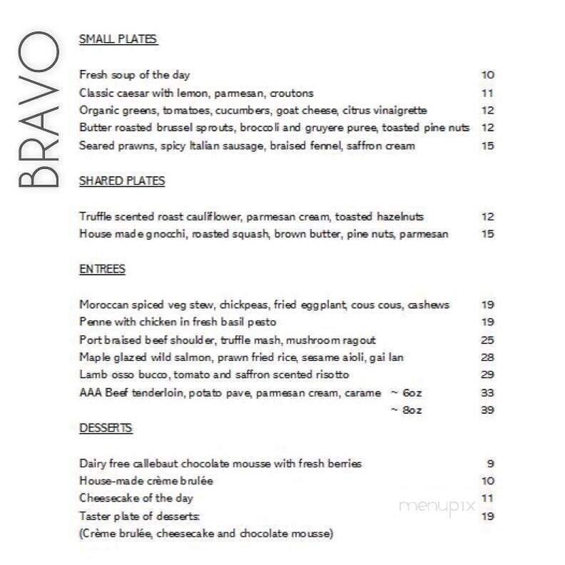 Bravo Restaurant & Lounge - Chilliwack, BC