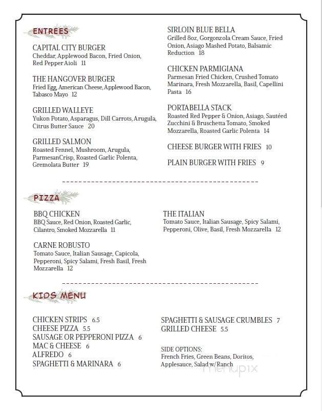Minerva's Food & Cocktails - Sioux City, IA menu_pic