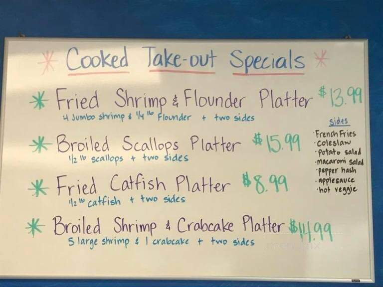 Bob's Seafood Market - Northfield, NJ menu_pic