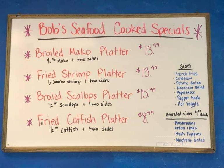 Bob's Seafood Market - Northfield, NJ menu_pic