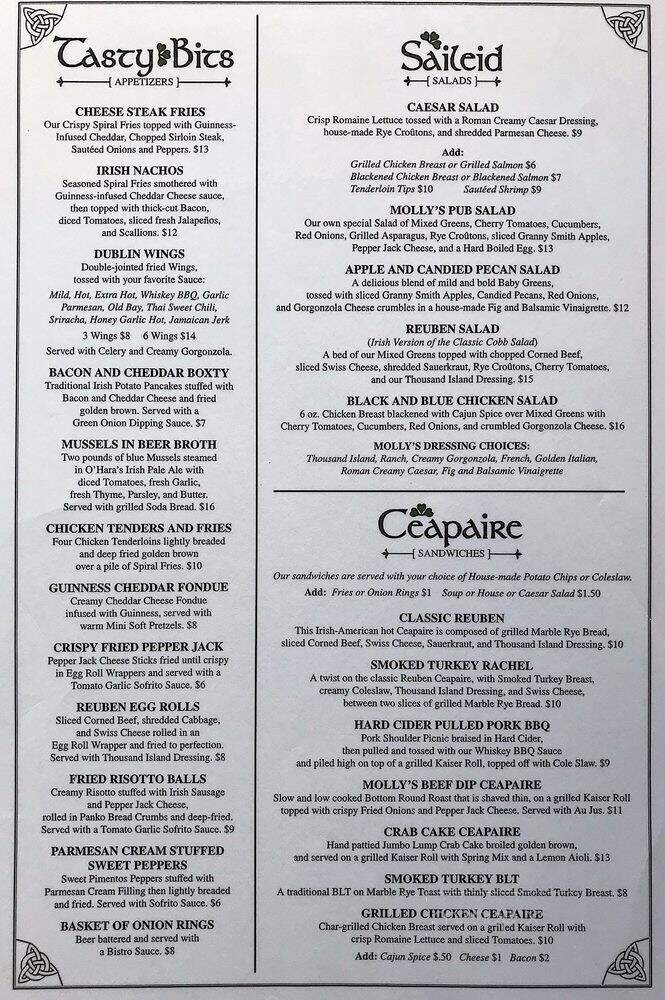 Molly's Pub - Lancaster, PA