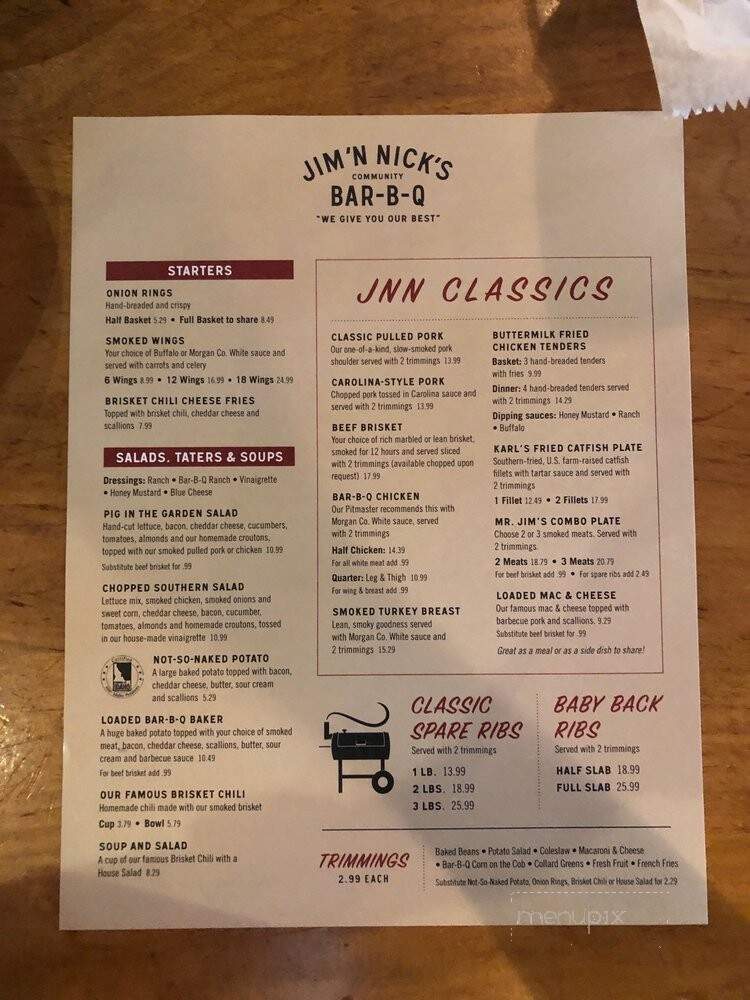 Jim & Nick's BBQ - Cordova, TN