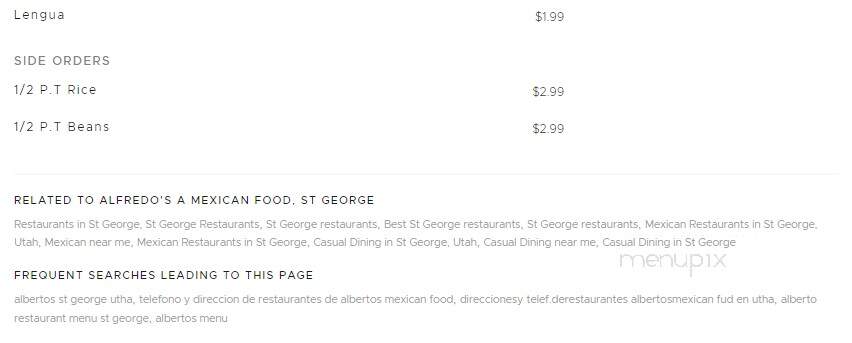Alberto's Mexican Food - St George, UT