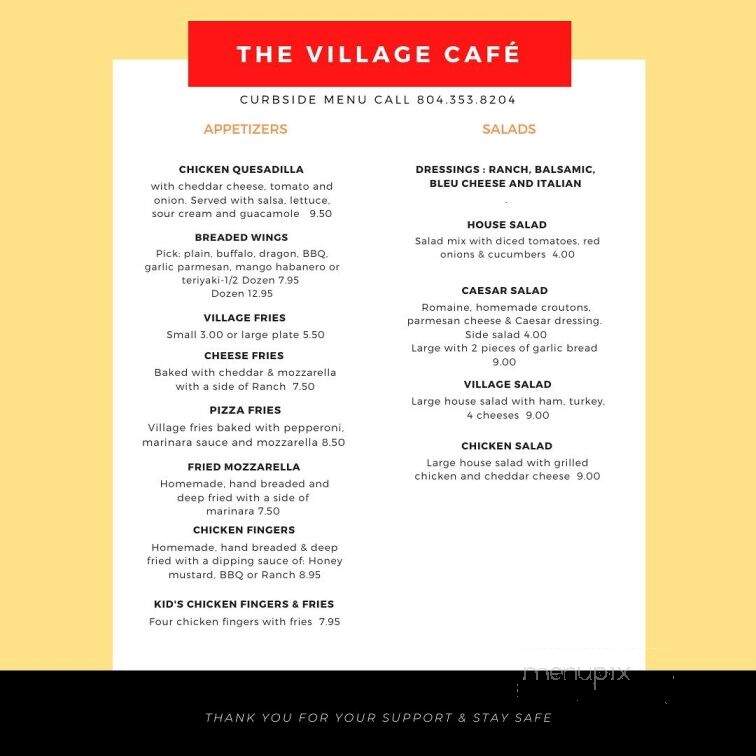 Village Cafe - Richmond, VA