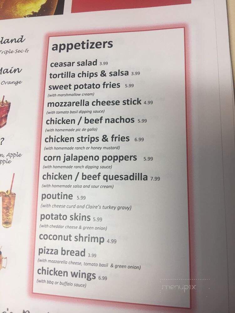 Claire's Pantry - Edmonds, WA menu_pic