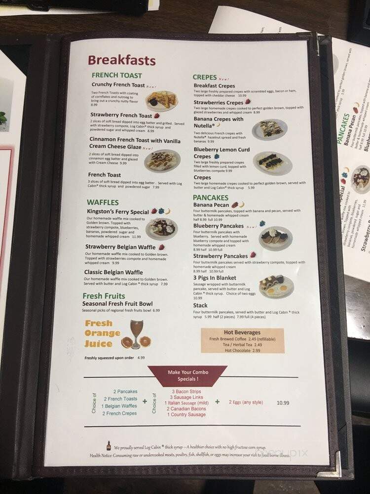 Claire's Pantry - Edmonds, WA menu_pic