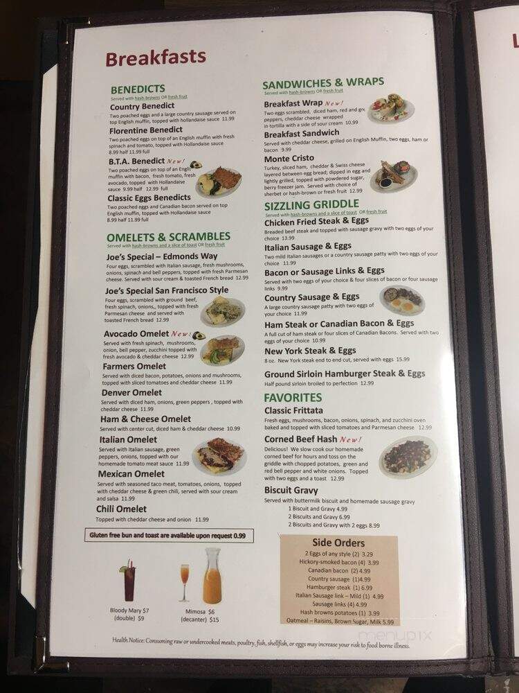 Claire's Pantry - Edmonds, WA menu_pic