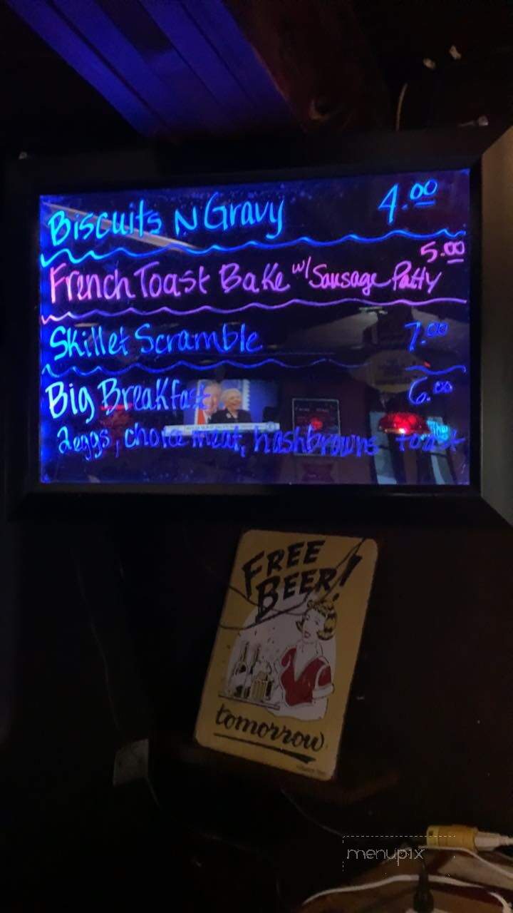 Marty's Village Inn - South Wayne, WI menu_pic