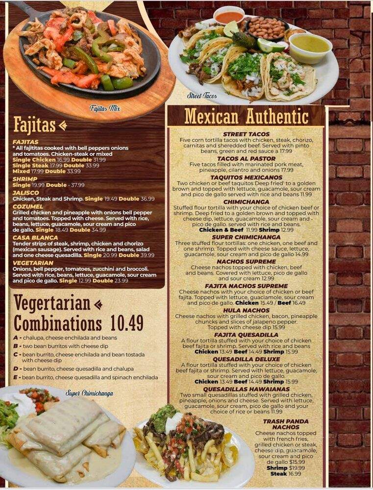 Casa Blanca - Madison, AL menu_pic