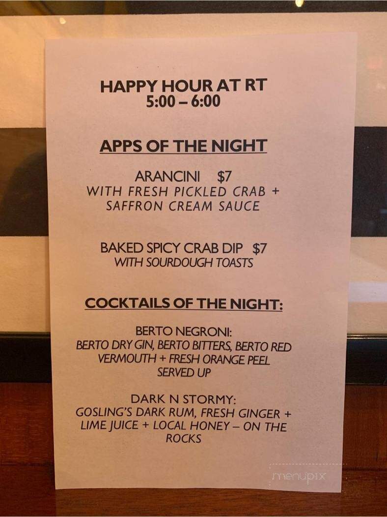 River Tavern - Chester, CT menu_pic